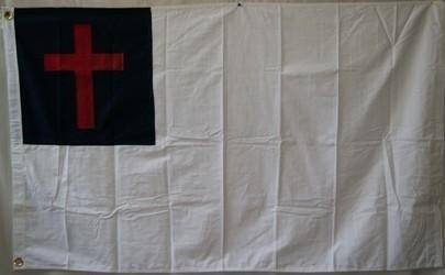 Christian Cotton Flag 3 x 5 ft.