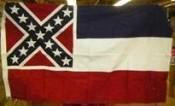 Mississippi Flag Cotton 5x8 ft