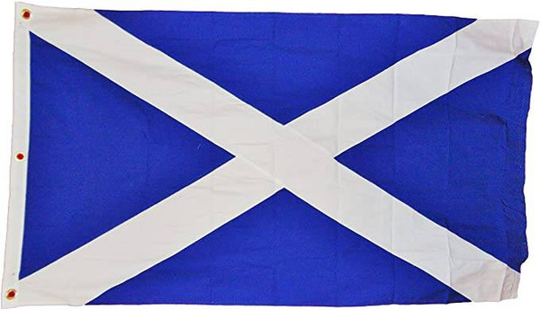Scotland Flag St. Andrew's Cross Cotton 3x5 ft