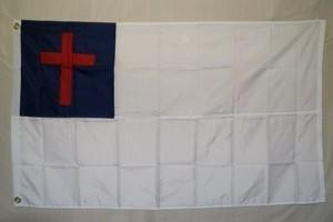 Christian Flag - Nylon Fully Sewn Nylon 4x6 feet