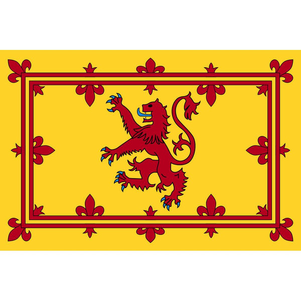 Scotland Royal Banner Nylon Embroidered 2 x 3 ft.