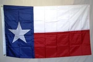 State of Texas Nylon Fully Sewn Flag 4x6 ft