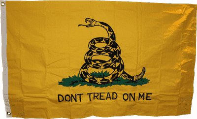 Gadsden Flag Outdoor Dont Tread on Me