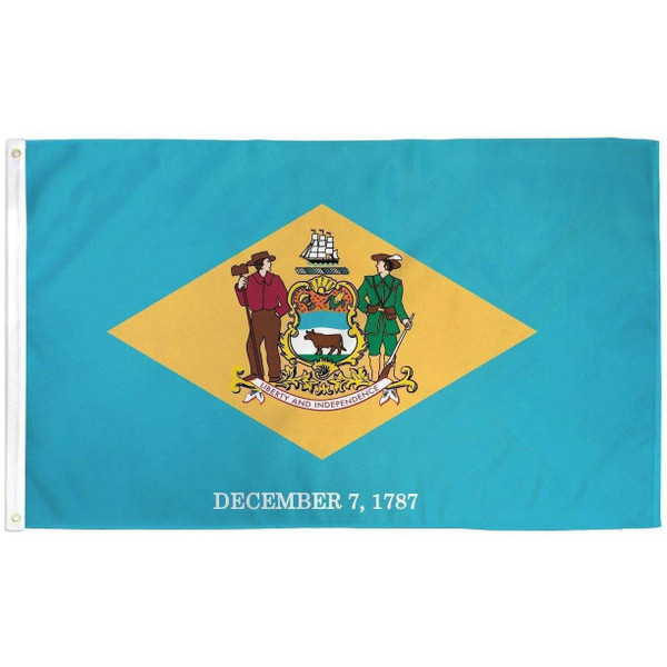 State of Delaware Flag 4 X 6 ft. Large