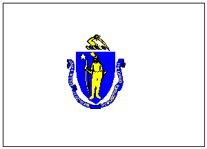 State of Massachusetts Flag 2 X 3 ft. Junior