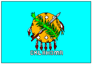 State of Oklahoma Flag 2 X 3 ft. Junior