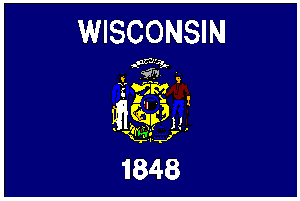 State of Wisconsin Flag 4 X 6 ft. Large