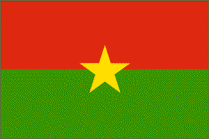 Burkina Flag 2 X 3 ft. Junior