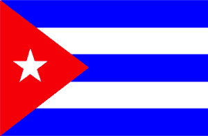 Cuba Flag 4 X 6 Inch pack of 10