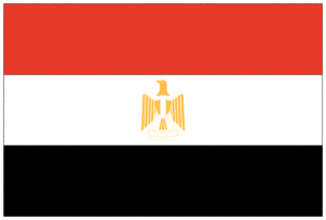 Egypt Flag 4 X 6 Inch pack of 10