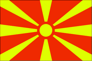 Macedonia Flag 2 X 3 ft. Junior