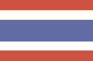 Thailand Flag 4 X 6 Inch pack of 10