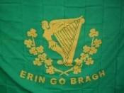 Irish Erin Go Bragh, Irish Harp 2 x 3 Flag