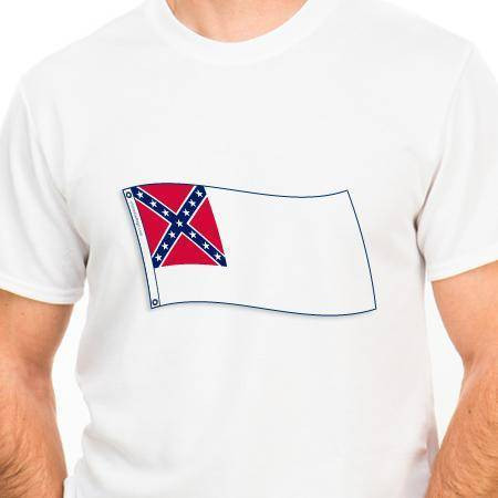 Second (2nd) National Confederate T-shirt (XL)