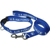 Air Force Dog Collar & Leash Set