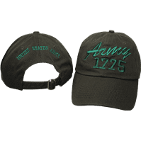 Army 1775 Washed Olive Green Cap