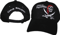 Conch Republic Pirate Washed Cap