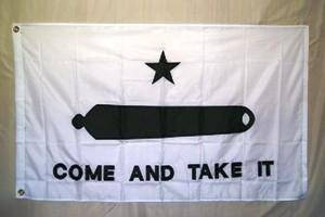 Gonzales Come & Take It Cannon Double Nylon Embroidered 4 X 6 ft.