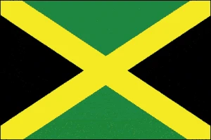Jamaica Flag 12 x 18 inch w/ grommets