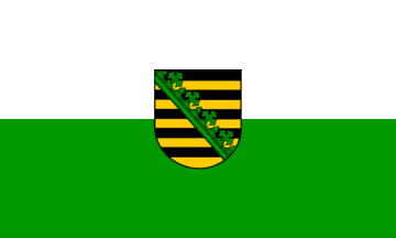 Saxony Flag (German State Flag) 2 X 3 ft. Standard