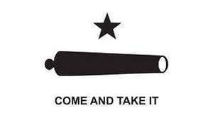 Gonzales Come and Take it Cannon flag 2 X 3 ft. Standard