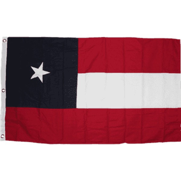 5th Texas Infantry, Hood's Brigade Double Nylon Embroidered Flag 3 x 5 ft.