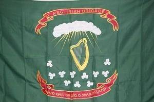 69th Irish Regiment Brigade 2 Ply Nylon Embroidered Flag 3 x 5 ft.