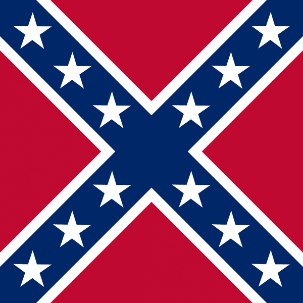Forrest Calvary Corp Flag Square Cotton - 52x52 inches