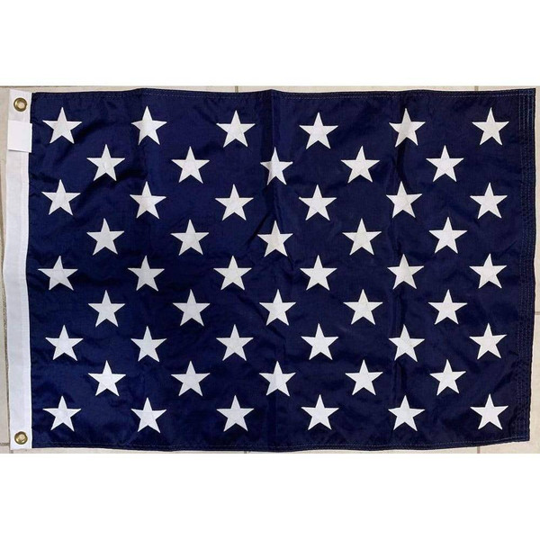 US Navy Union Jack - Nylon Embroidered - Custom USA Made