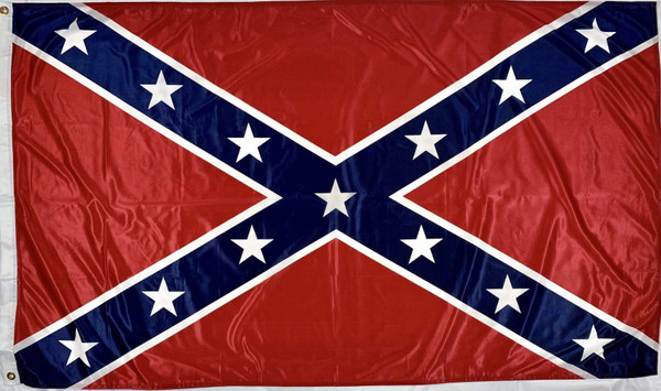 Printed confederate flag made in usa