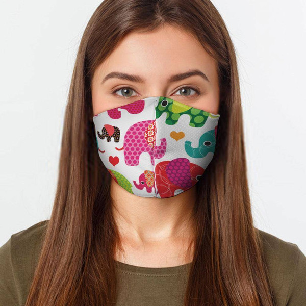 Elephants Preventative Face Mask
