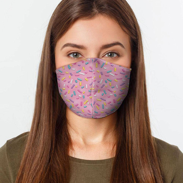 Pink Sprinkles Preventative Face Mask