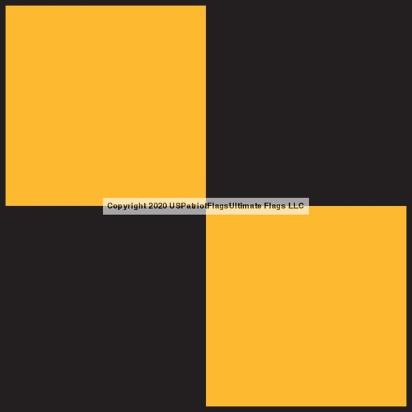 3'x3' Lima Flag Made in USA International Code of Signals