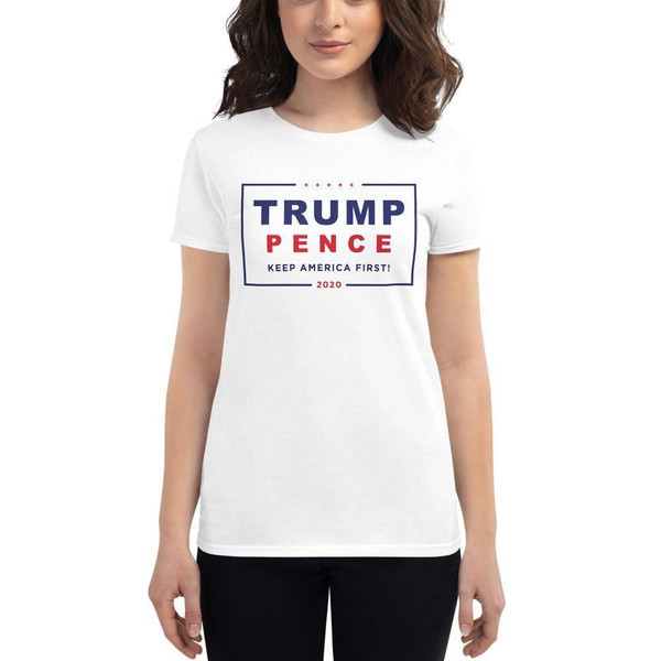 Trump Pence Flag Women's short sleeve t-shirt