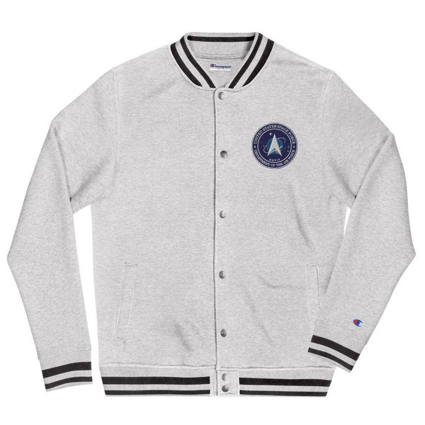 US Space Force Embroidered Champion Bomber Jacket