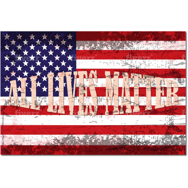 USA All Lives Matter Flag - Outdoor - Made in USA