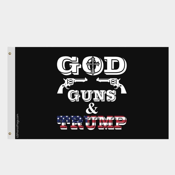 God Guns & Trump Flag - Made in USA