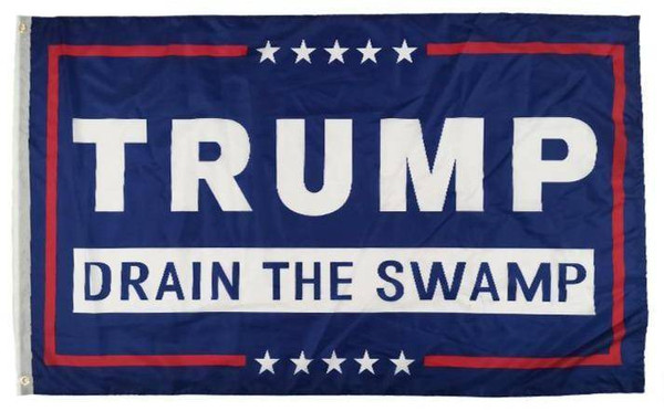 Trump Drain The Swamp Flag 3x5 Economical