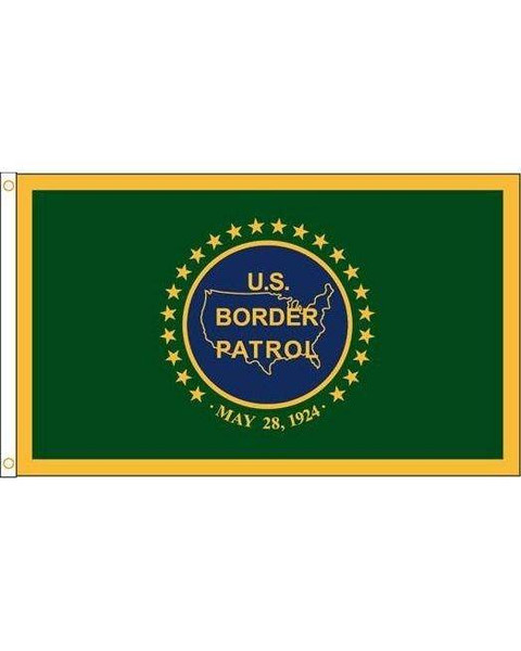Border Patrol Flag - Made in USA