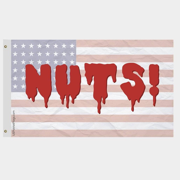 NUTS! Red USA Flag - Made in USA
