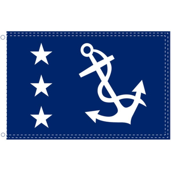 US Yacht Club Past Commodore Ensign