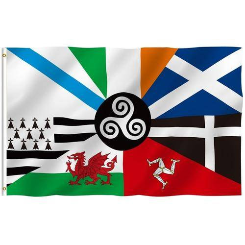 Celtic Nations Flag 3x5 ft