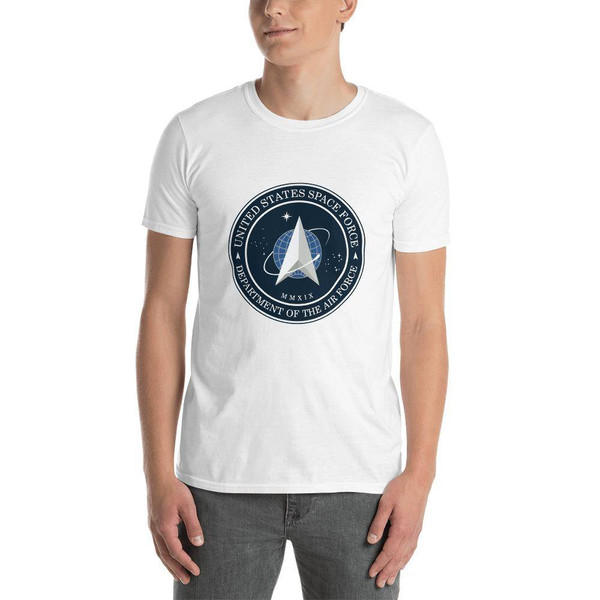 Space Force Short-Sleeve Unisex T-Shirt Economical