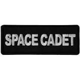 Space Cadet Iron on Patch