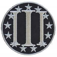 III Iron on Patch