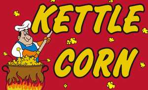 Kettle Corn Flag 3x5 ft