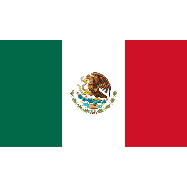 Mexico Flag Nylon Outdoor - Made in USA