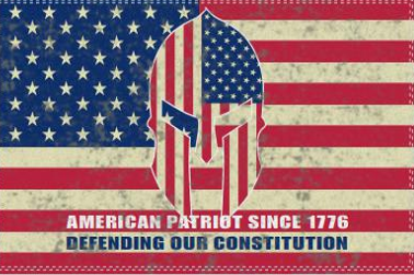 3x5 ft American Patriot Since 1776 Defending Our Constitution Vintage Flag