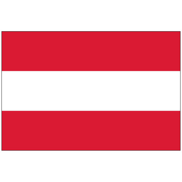 Austria Flag Sewn Made in USA