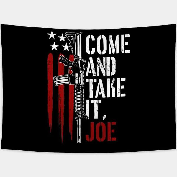 Come and Take It Joe 2nd Amendment Flag - Made in USA